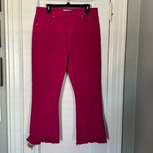 NEW Loft Jeans with Raw Edges